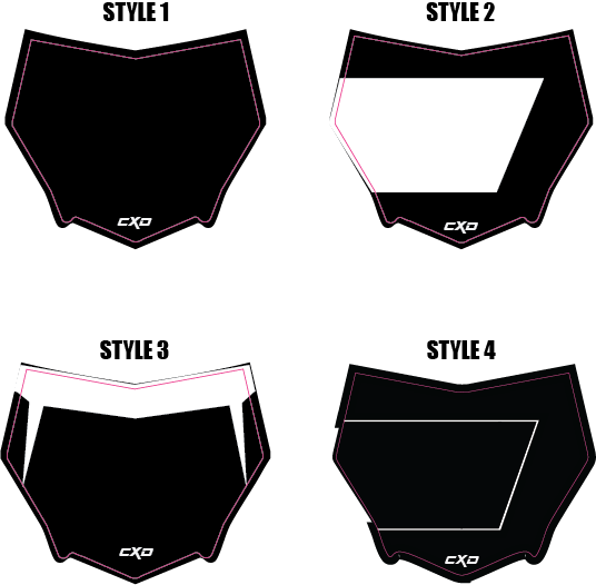 Front Plate Decals