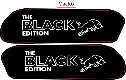 Macfox Battery Decal