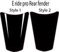 Eride Pro Rear Fender Decal