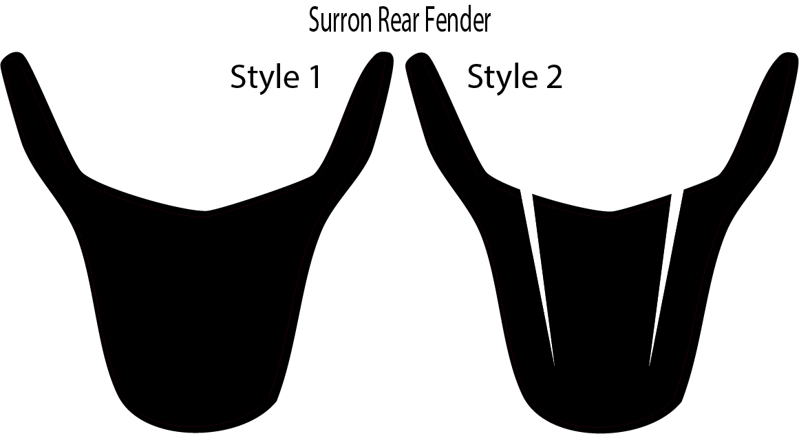 Surron Light Bee X Rear Fender Decal