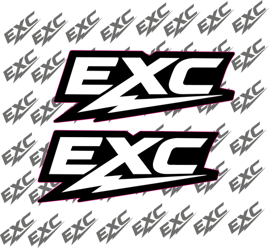 EXC FORK TUBE DECAL